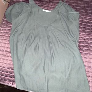 Olive green blouse